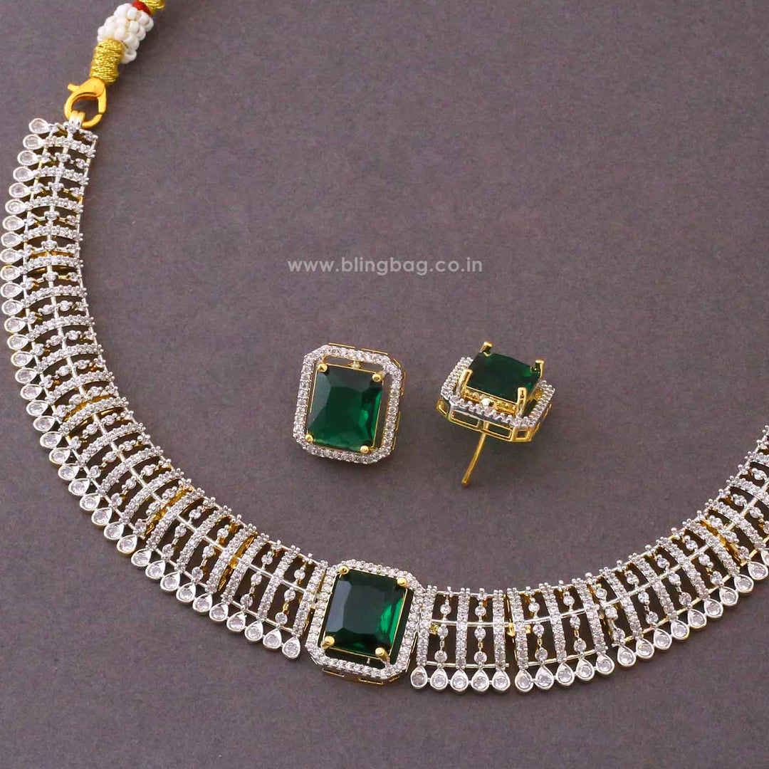 Emerald Xenia Victorian Jewellery Set - New Arrival