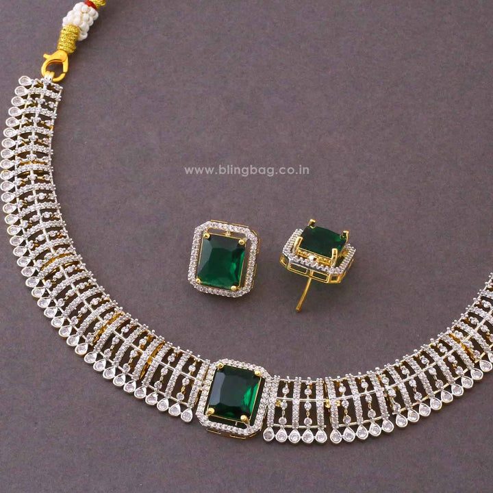 Emerald Xenia Victorian Jewellery Set - New Arrival