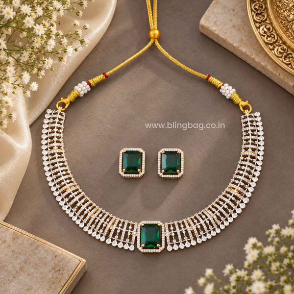 Emerald Xenia Victorian Jewellery Set - New Arrival