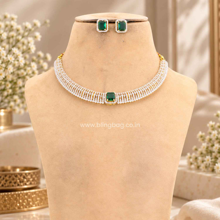 Emerald Xenia Victorian Jewellery Set - New Arrival