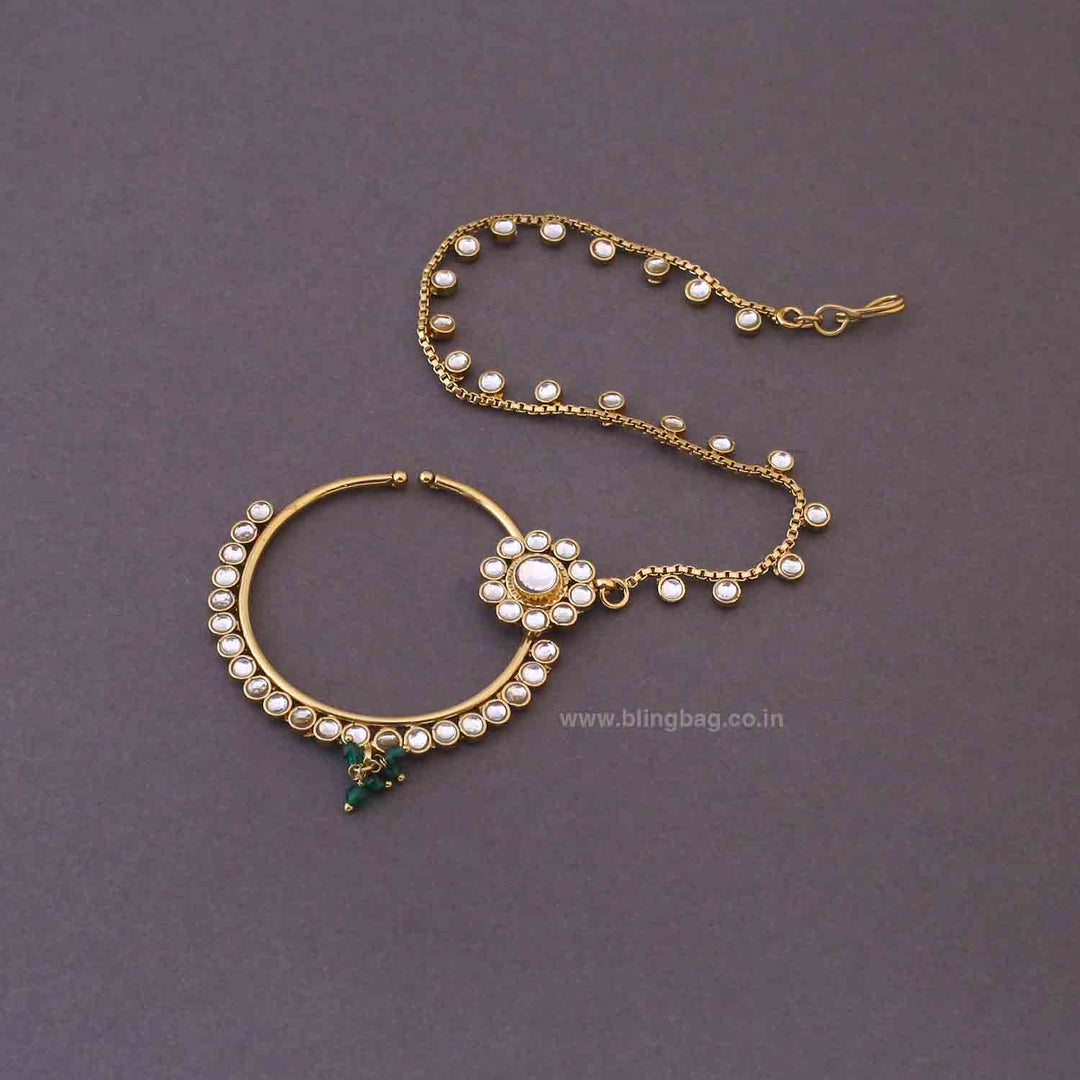 Emerald Yajna Bridal Jewellery Set