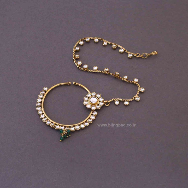 Emerald Yajna Bridal Jewellery Set