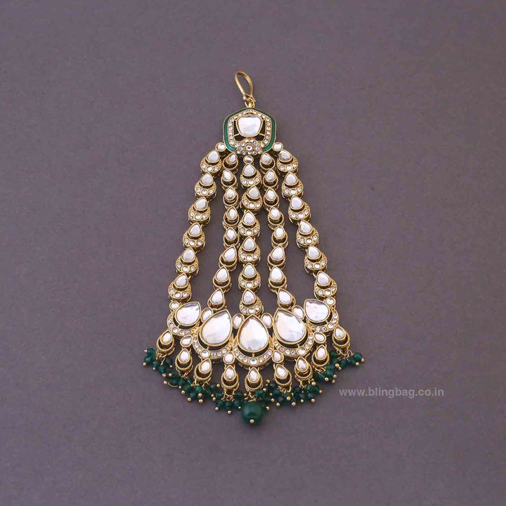 Emerald Yajna Bridal Jewellery Set