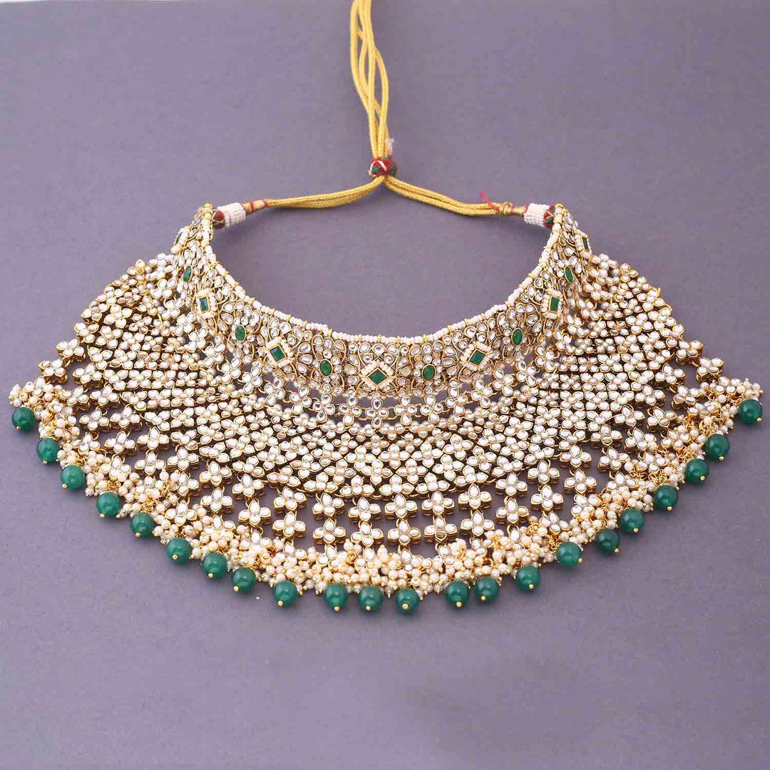 Emerald Yashni Bridal Jewellery Set