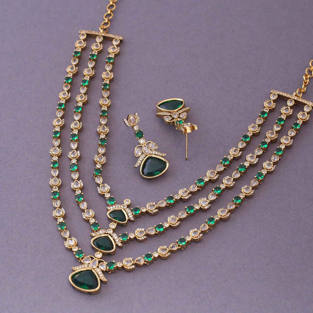 Emerald Yeina Victorian Jewellery Set-New Arrival