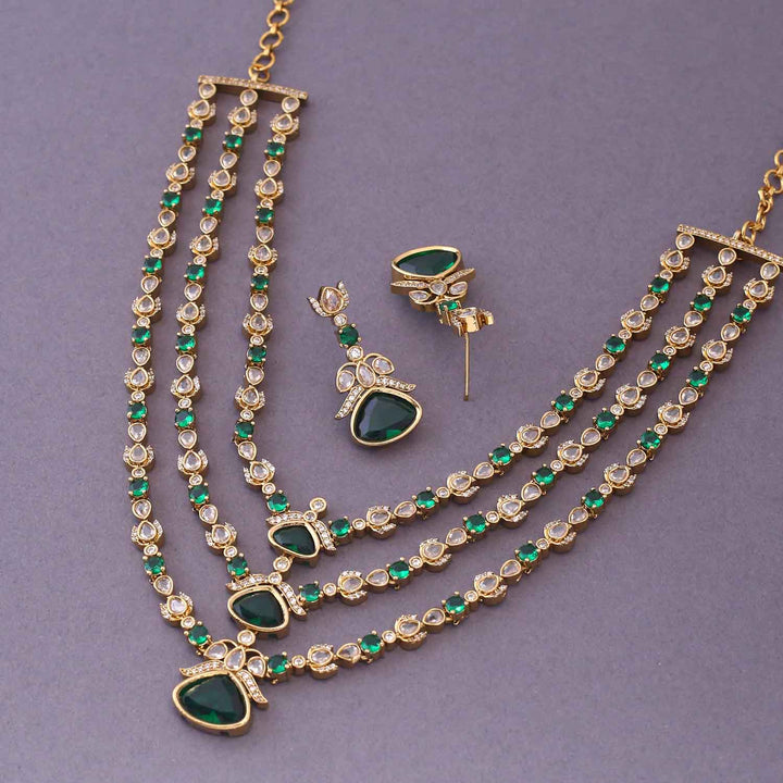 Emerald Yeina Victorian Jewellery Set-New Arrival