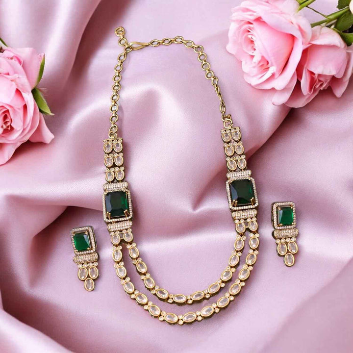 Emerald Zaeya Victorian Jewellery Set- New Arrival