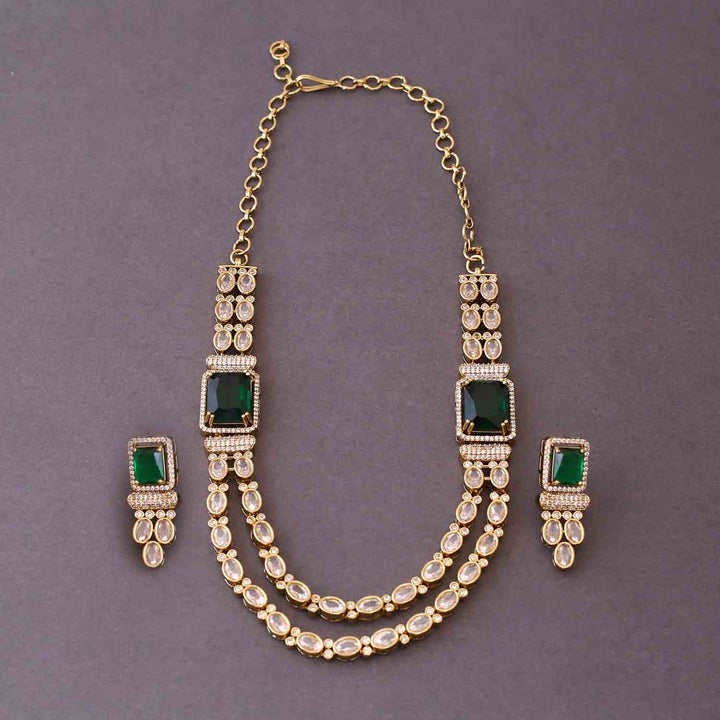 Emerald Zaeya Victorian Jewellery Set- New Arrival