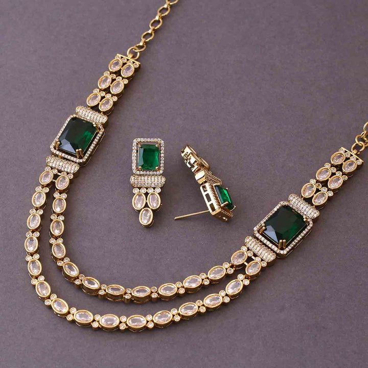 Emerald Zaeya Victorian Jewellery Set- New Arrival