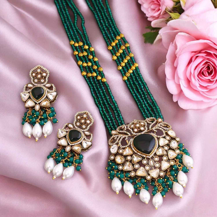 Emerald Zamaya Victorian Jewellery Set- New Arrival