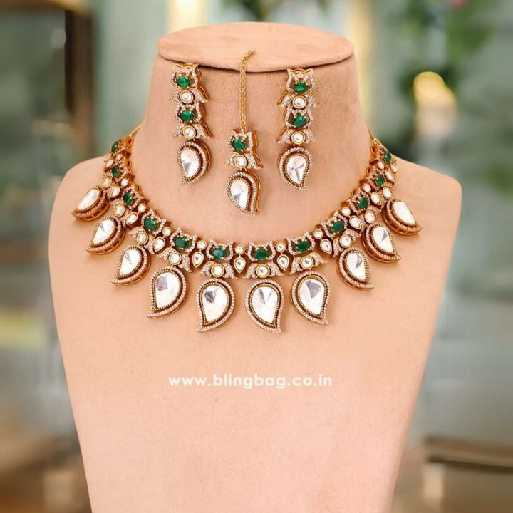 Emerald Zane Victorian Jewellery Set - New Arrival