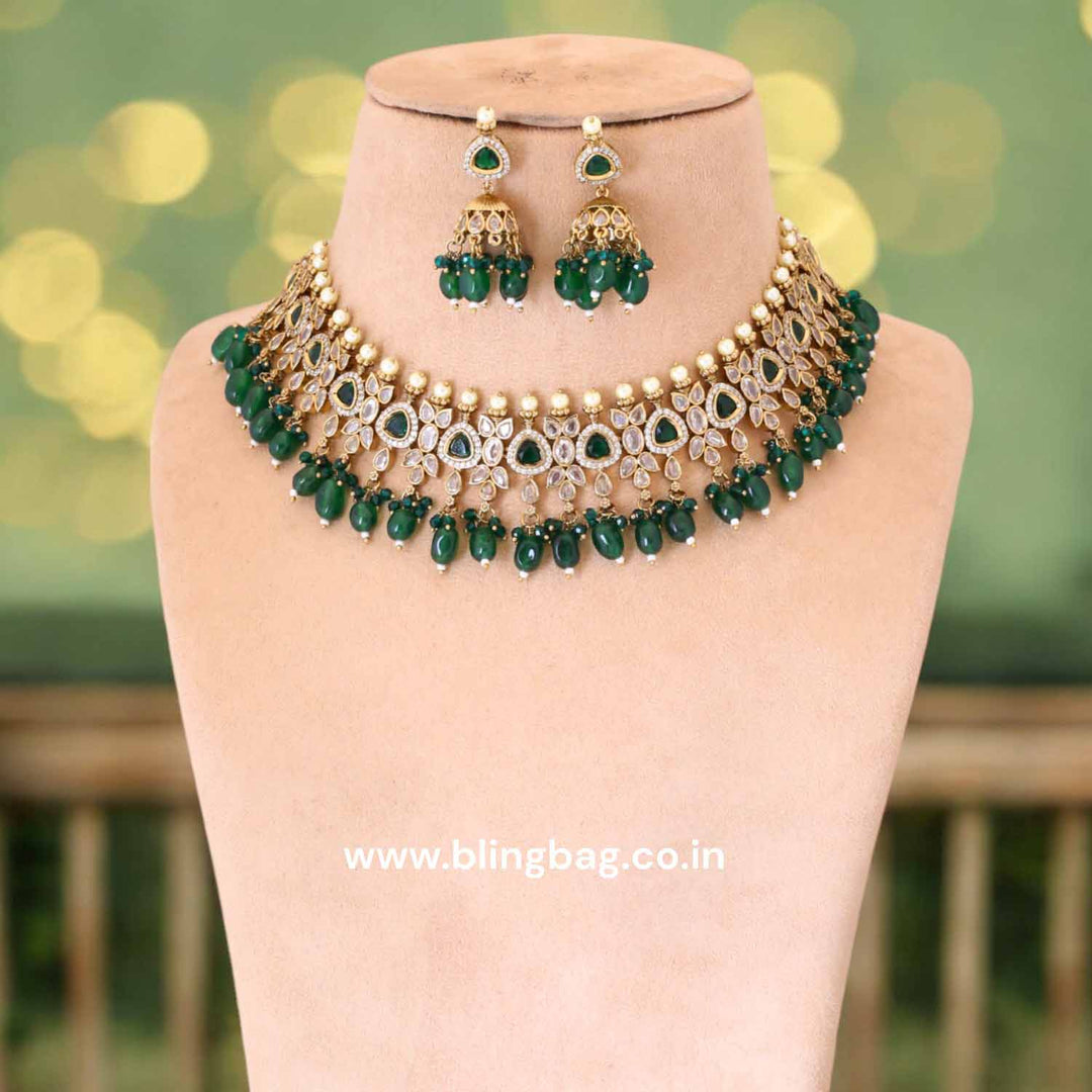 Emerald Zareh Victorian Jewellery Set - New Arrival