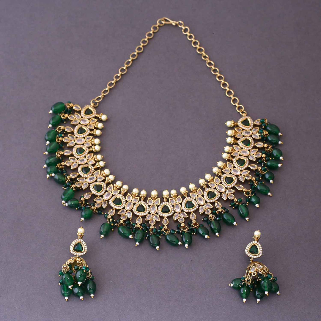 Emerald Zareh Victorian Jewellery Set - New Arrival