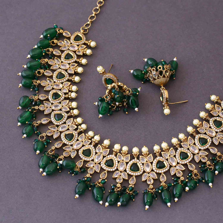 Emerald Zareh Victorian Jewellery Set - New Arrival