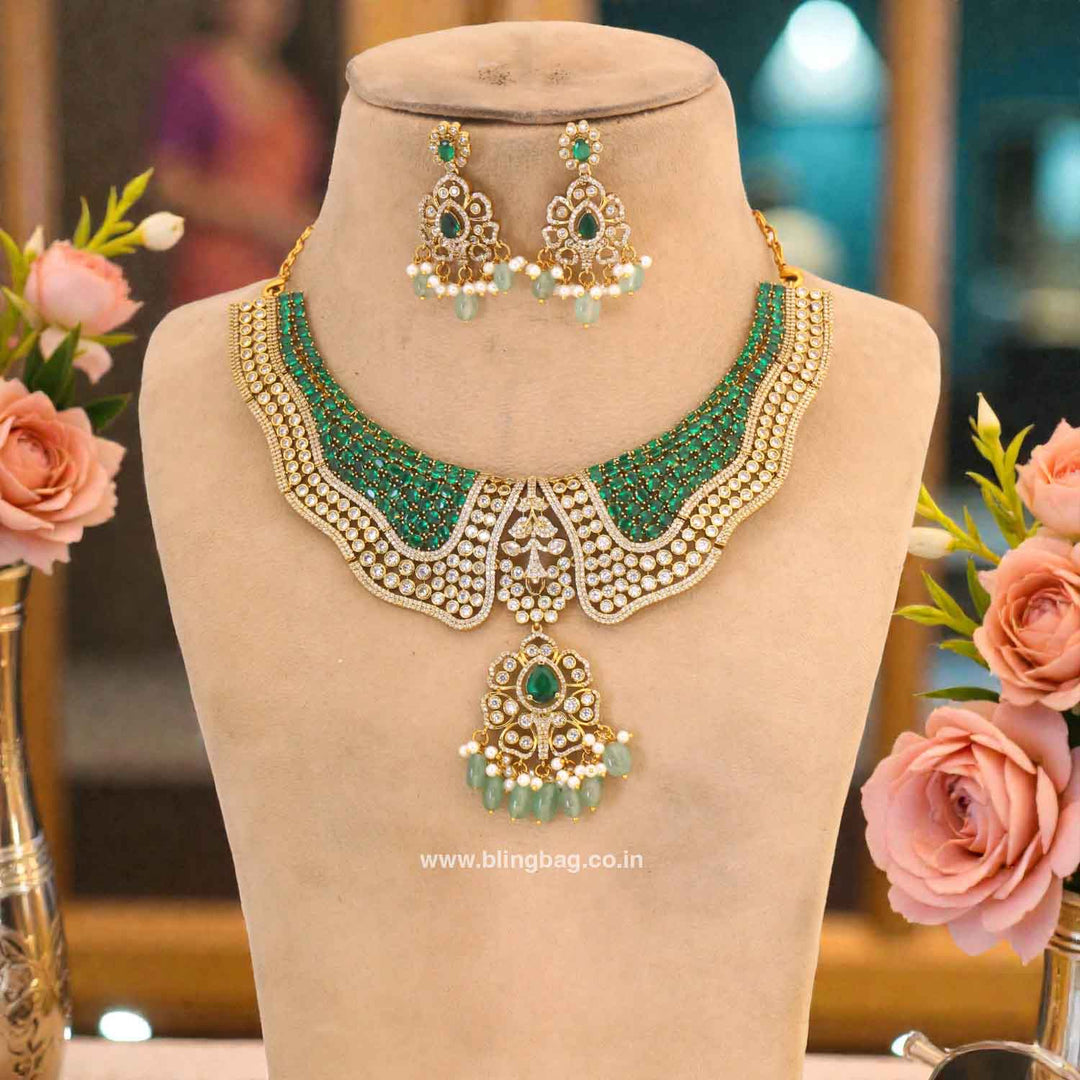 Emerald Zariya Hasli Jewellery Set- New Arrivals
