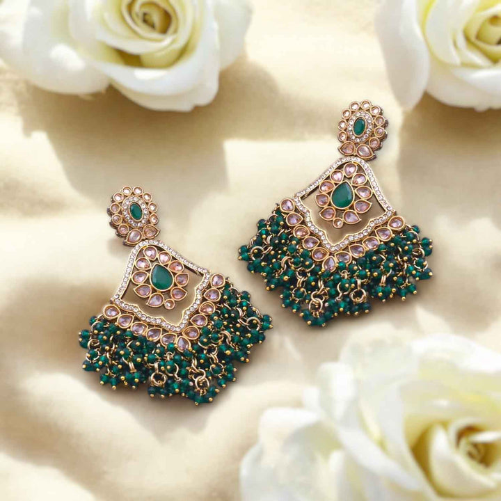 Emerald Zarna Danglers