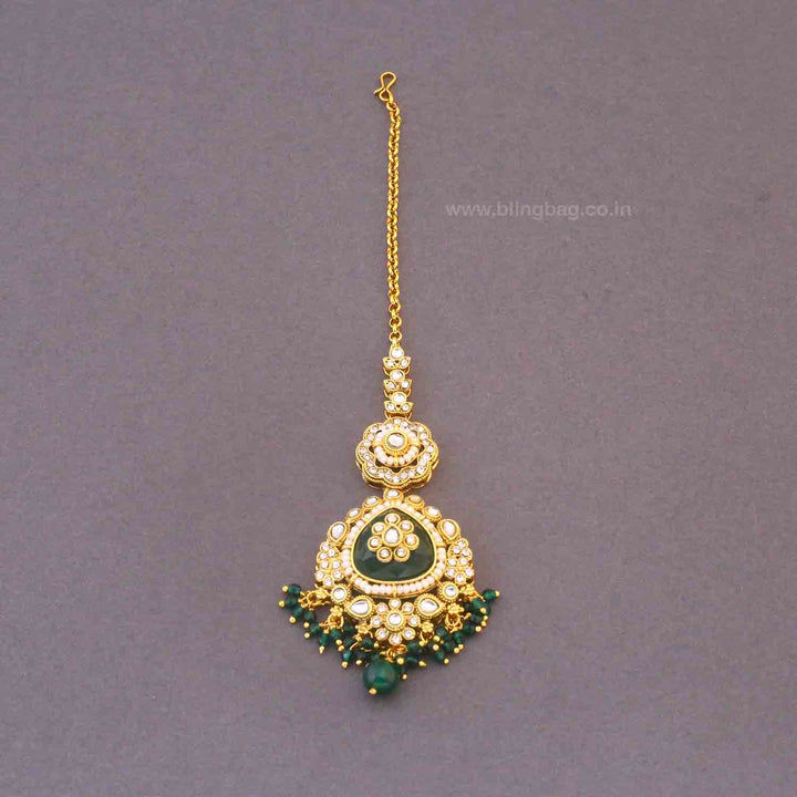 Emerald Zayyani Bridal Jewellery Set