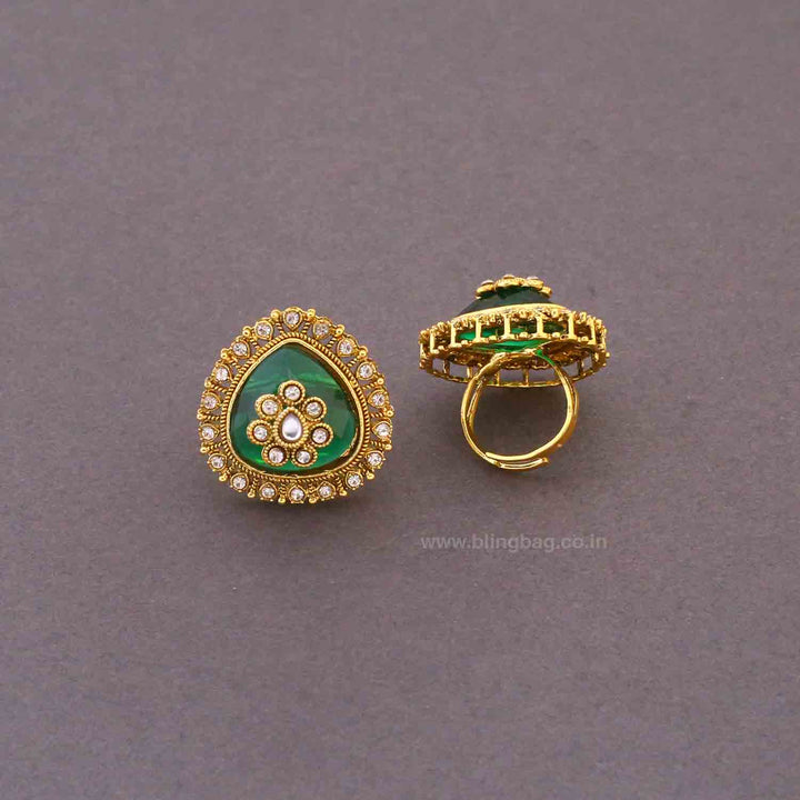 Emerald Zayyani Bridal Jewellery Set