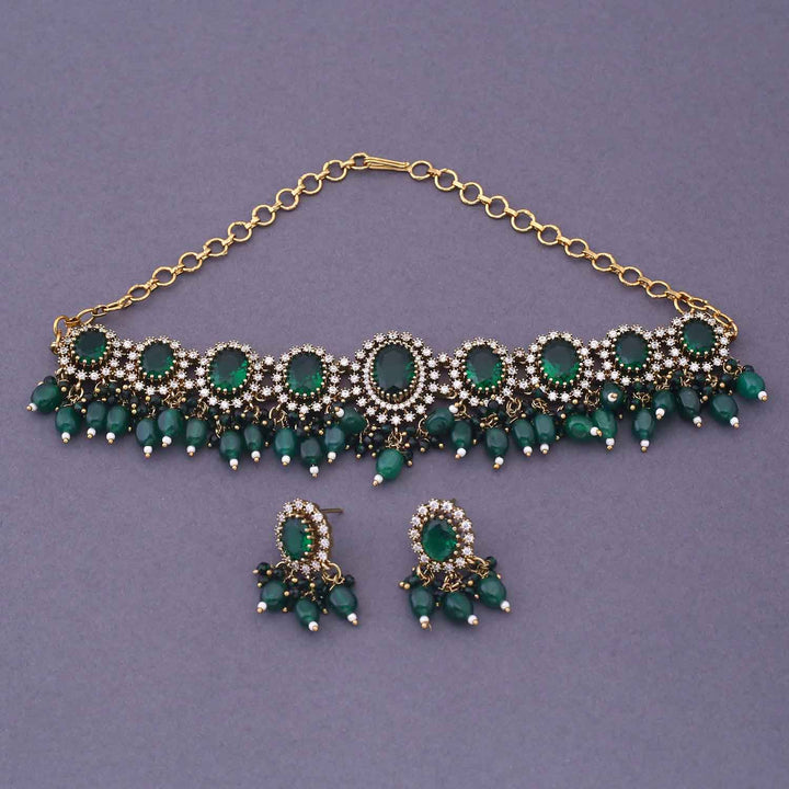 Emerald Zefira Victorian Jewellery Set - New Arrival