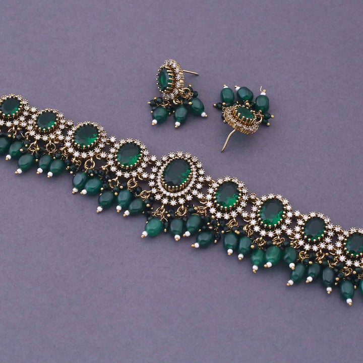 Emerald Zefira Victorian Jewellery Set - New Arrival