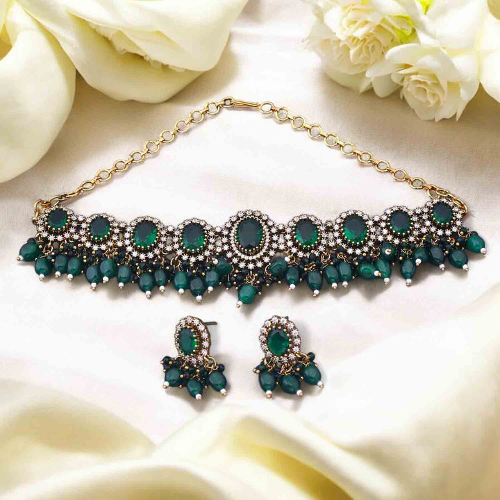 Emerald Zefira Victorian Jewellery Set - New Arrival