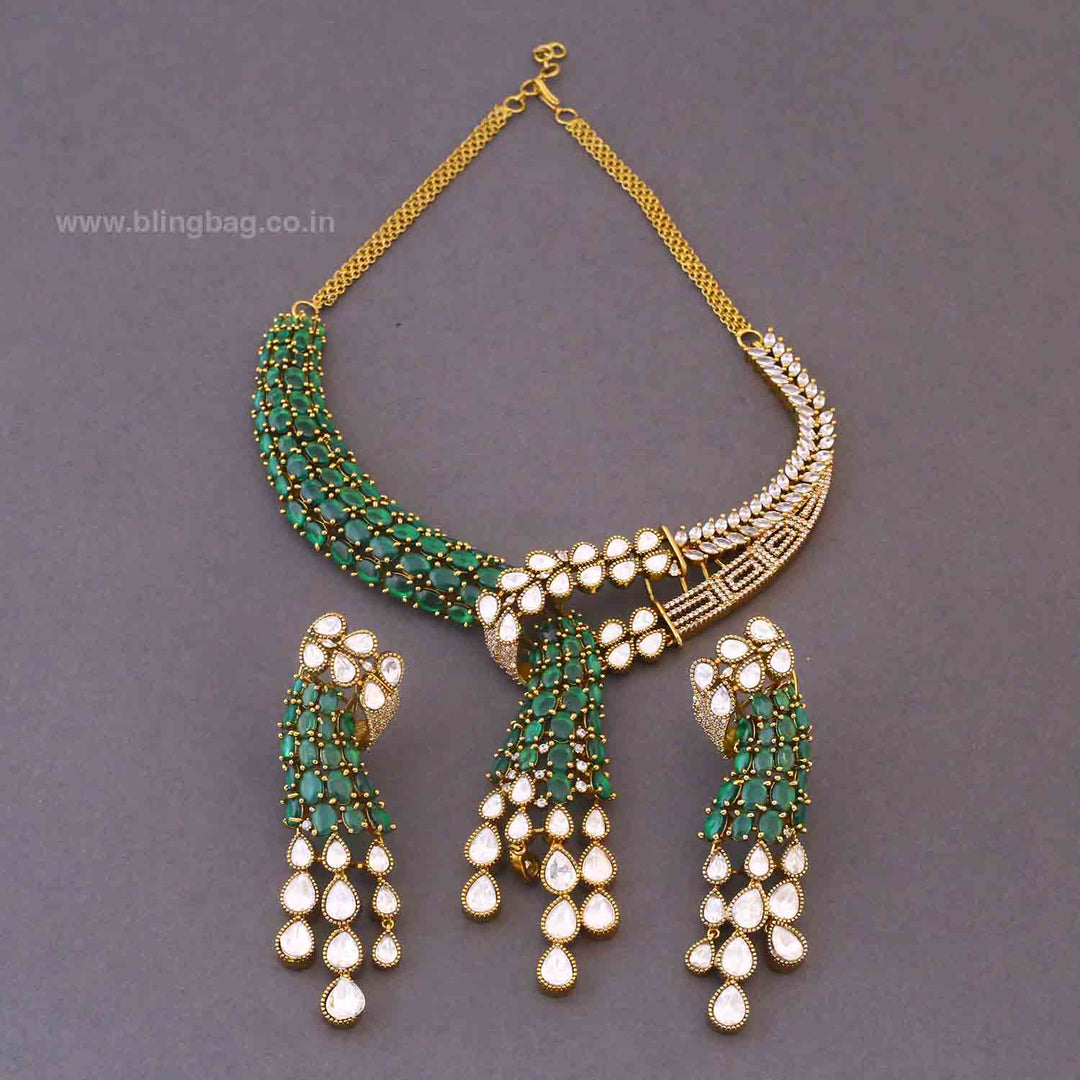 Emerald Zenaida Hasli Victorian Jewellery Set- New Arrivals
