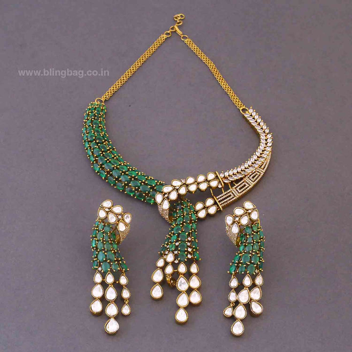 Emerald Zenaida Hasli Victorian Jewellery Set- New Arrivals