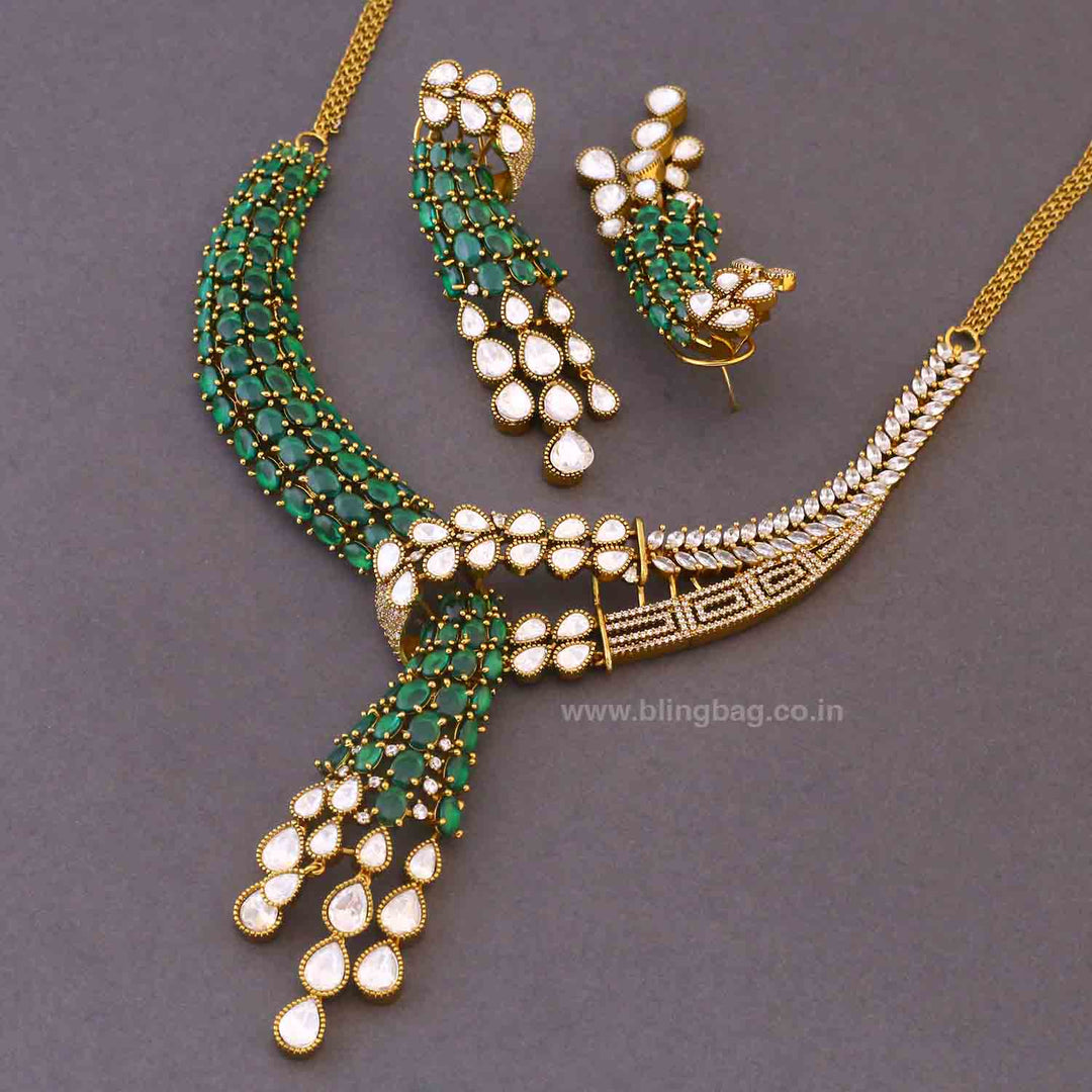 Emerald Zenaida Hasli Victorian Jewellery Set- New Arrivals
