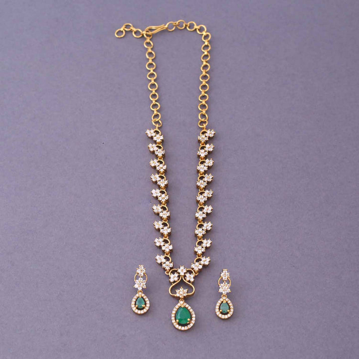Emerald Zendaya Victorian Jewellery Set-New Arrival