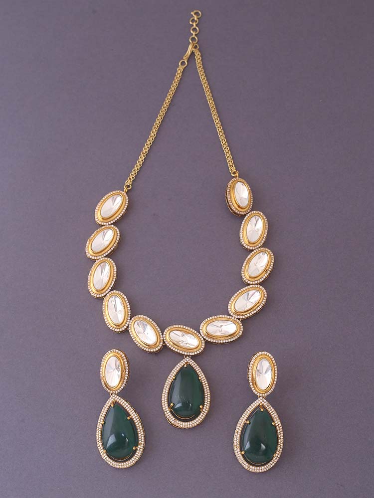 Emerald Zephyr Zirconia Jewellery Set
