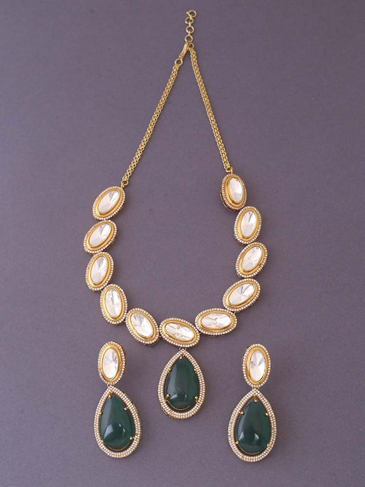Emerald Zephyr Zirconia Jewellery Set
