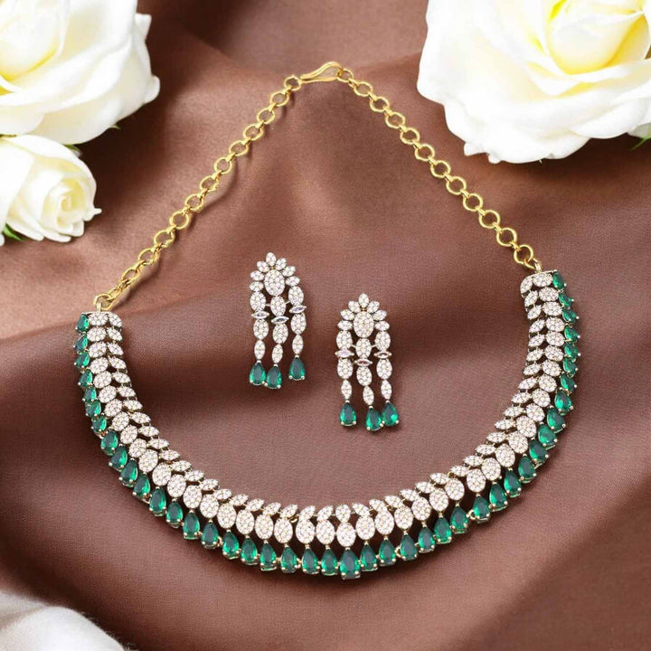 Emerald Zeyona Victorian Jewellery Set - New Arrival