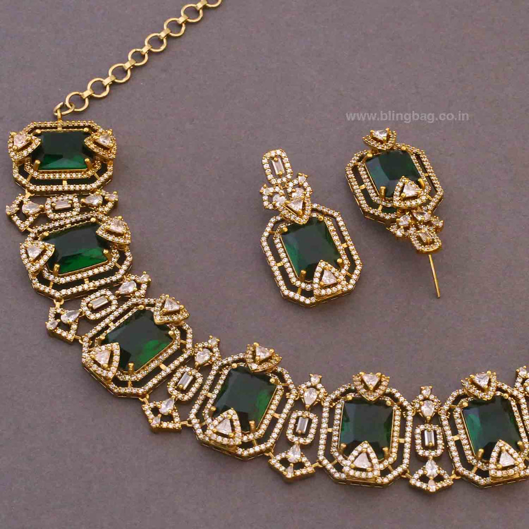 Emerald Ziberi Victorian Jewellery Set- New Arrivals