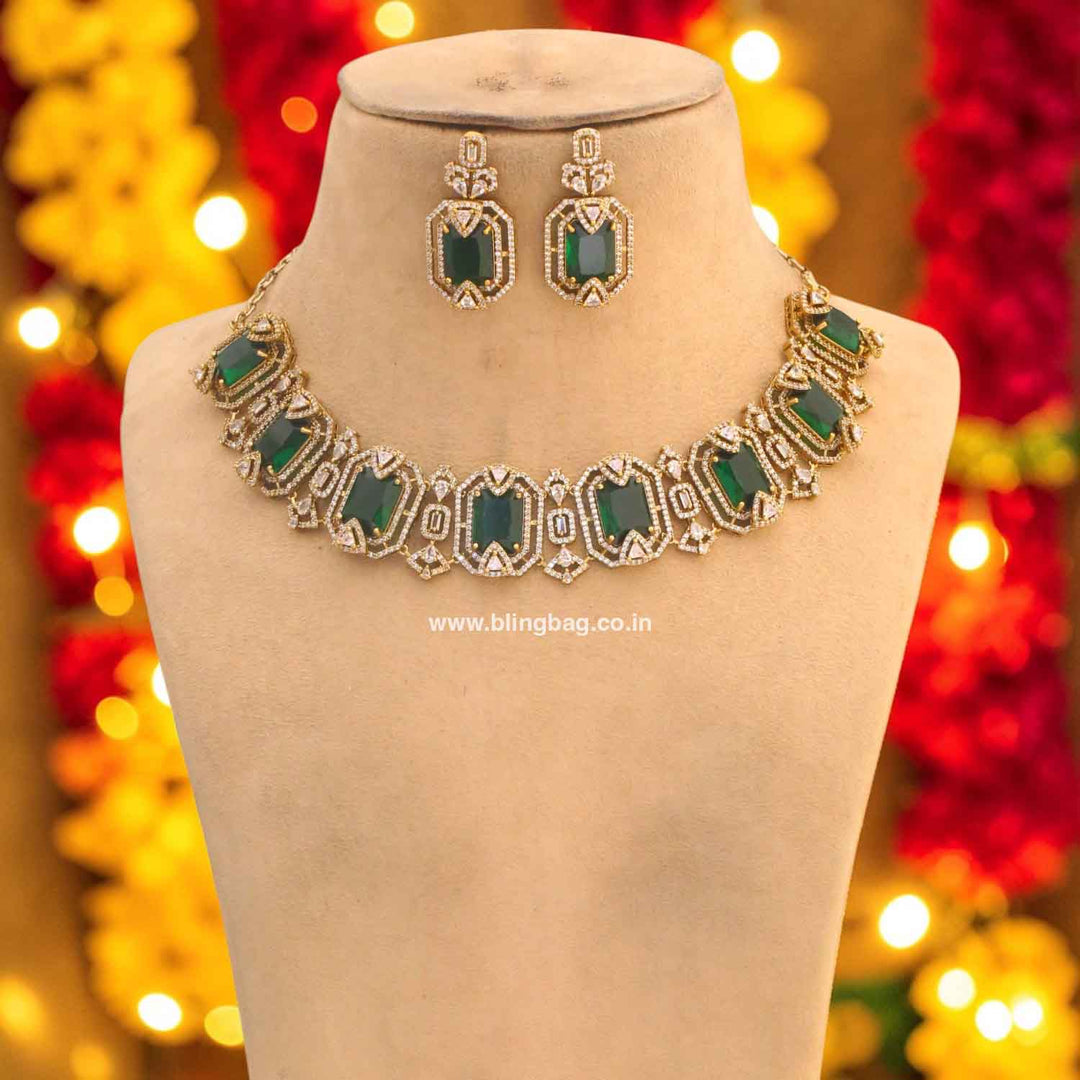 Emerald Ziberi Victorian Jewellery Set- New Arrivals
