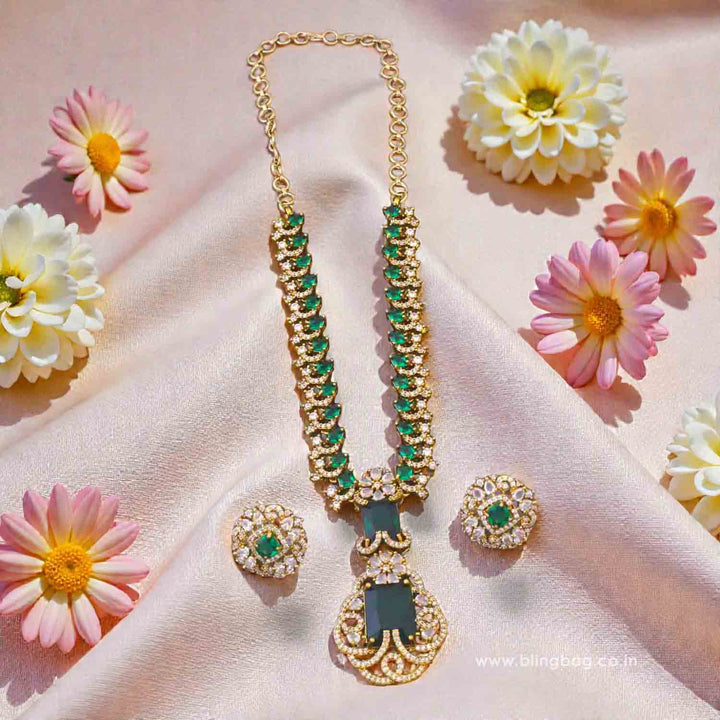 Emerald Zoe Victorian Jewellery Set - New Arrival