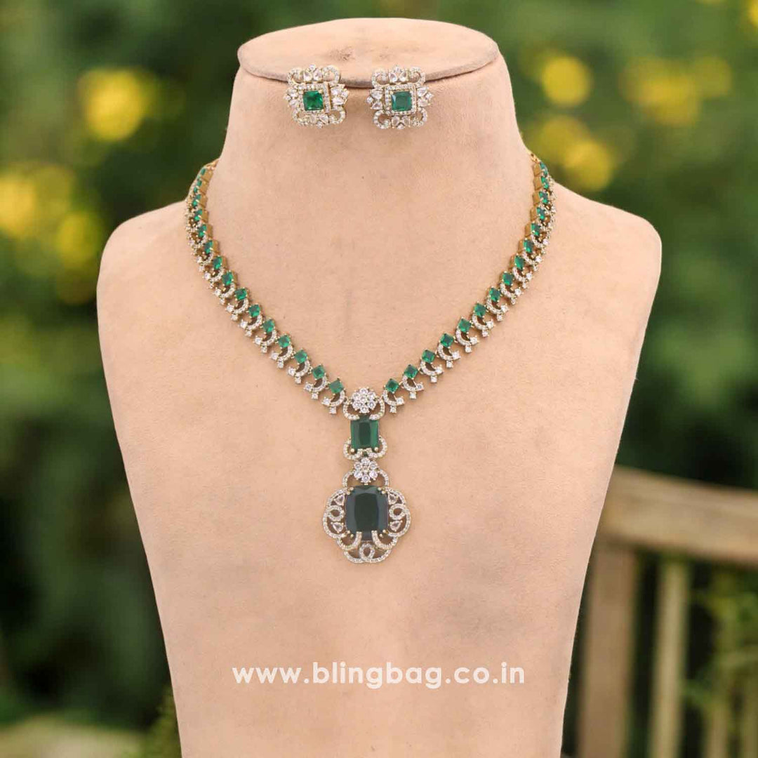 Emerald Zoe Victorian Jewellery Set - New Arrival