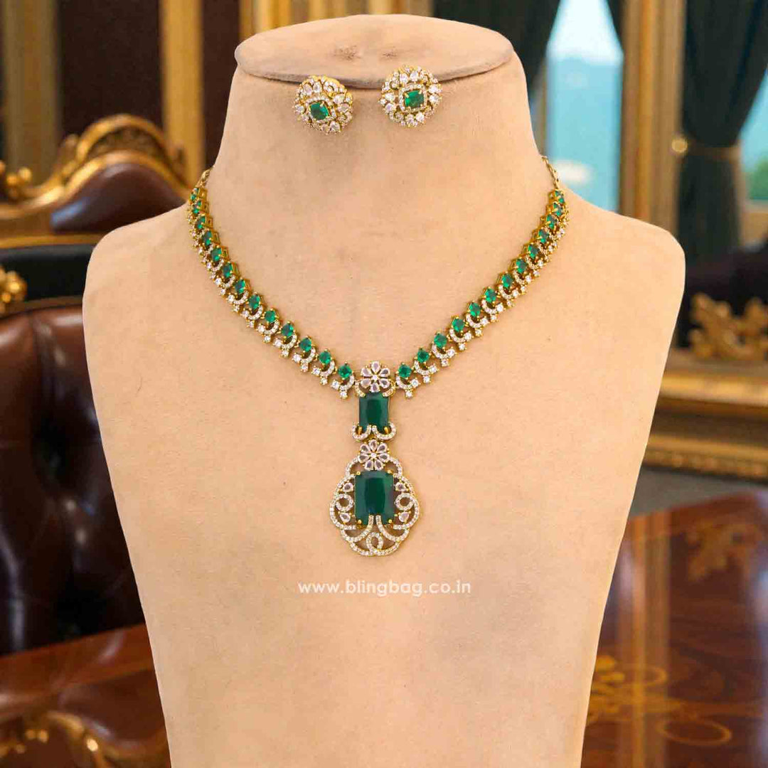 Emerald Zoe Victorian Jewellery Set - New Arrival