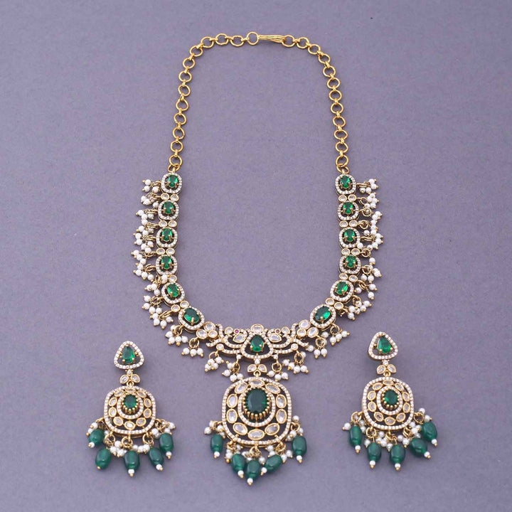 Emerald Zolema Victorian Jewellery Set - New Arrival