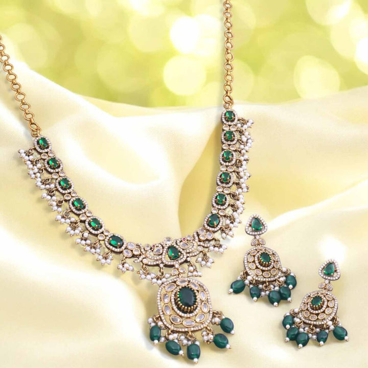 Emerald Zolema Victorian Jewellery Set - New Arrival