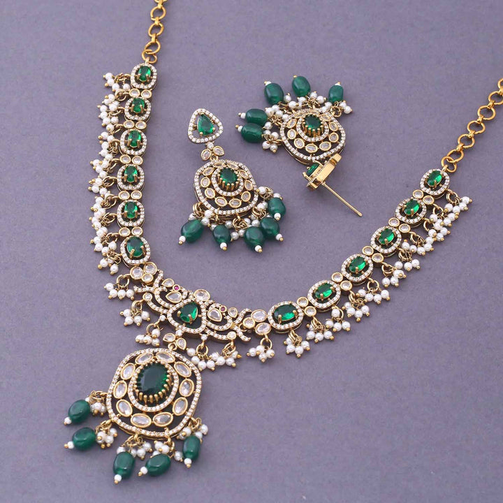 Emerald Zolema Victorian Jewellery Set - New Arrival