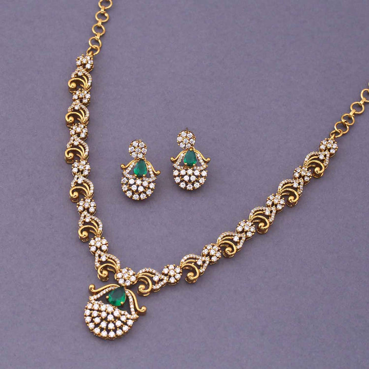 Emerald Zomeir Victorian Jewellery Set - New Arrival