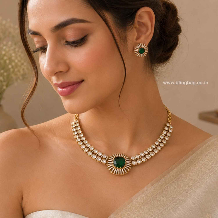 Emerald Zorah Hasli Victorian Jewellery Set - New Arrival