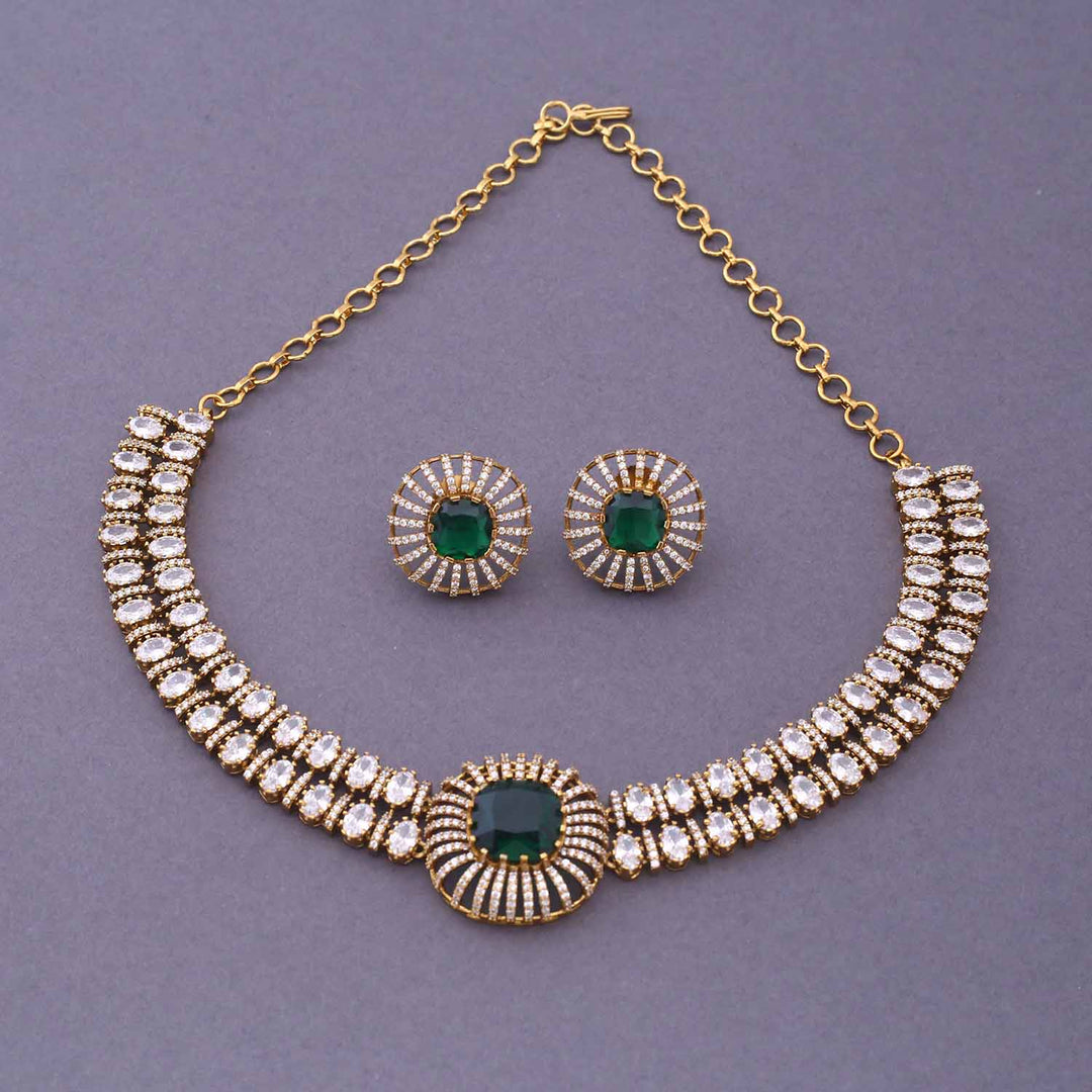 Emerald Zorah Hasli Victorian Jewellery Set - New Arrival