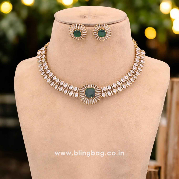 Emerald Zorah Hasli Victorian Jewellery Set - New Arrival