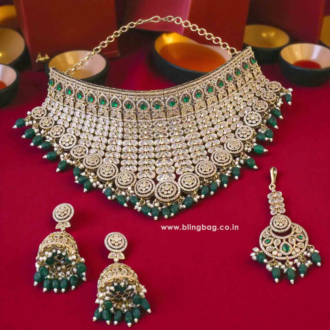 Emerald Zorina Victorian Jewellery Set - New Arrival