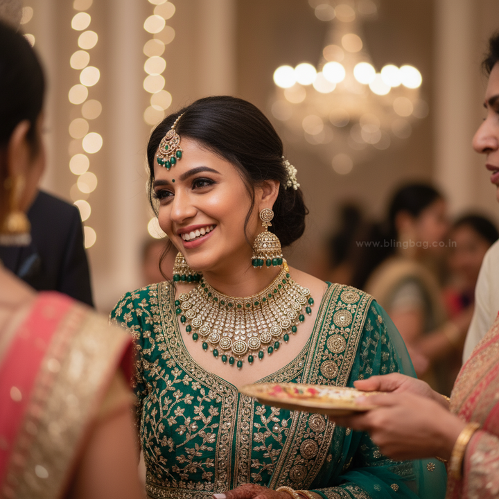 Emerald Zorina Victorian Jewellery Set - New Arrival