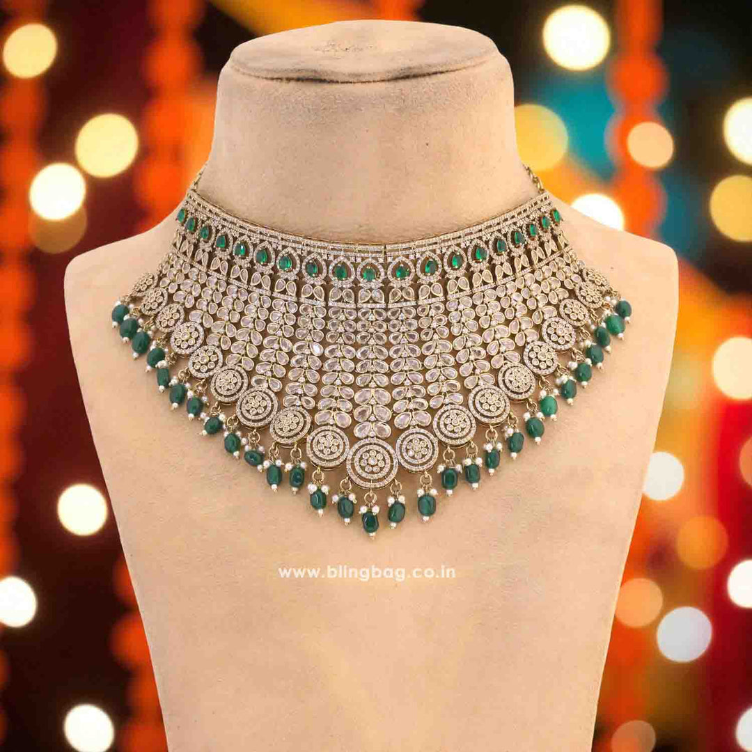 Emerald Zorina Victorian Jewellery Set - New Arrival