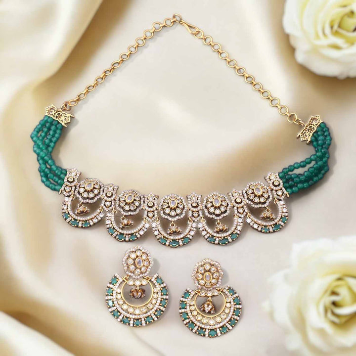 Emerald Zuriel Victorian Jewellery Set - New Arrival