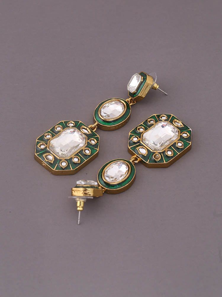 Emerald Pratima Danglers