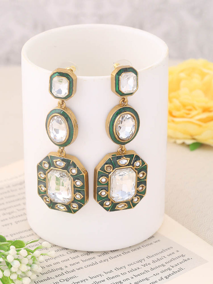 Emerald Pratima Danglers